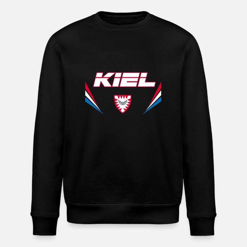 Kiel Vector - Stanley/Stella Unisex Bio-Sweatshirt ROLLER - Schwarz