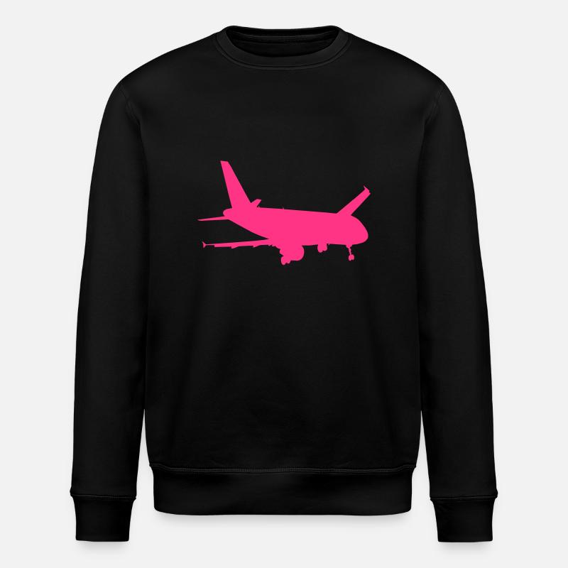 A320 d'atterrissage - Sweat bio ROLLER Stanley/Stella Unisexe - noir