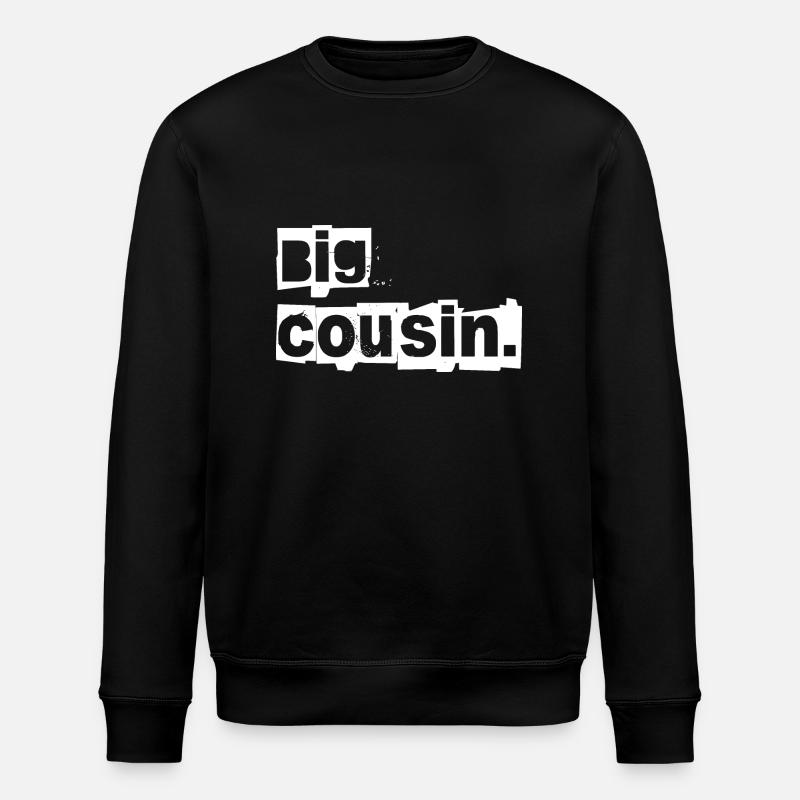The Big Cousin - Stanley/Stella ROLLER Unisex Organic Sweatshirt - black