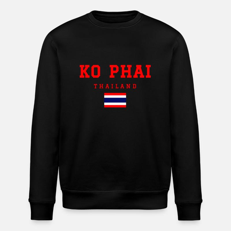 Ko Phai Thaïlande - Sweat bio ROLLER Stanley/Stella Unisexe - noir