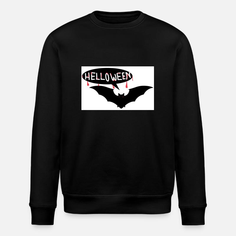 Chauve-souris d’Halloween - Sweat bio ROLLER Stanley/Stella Unisexe - noir