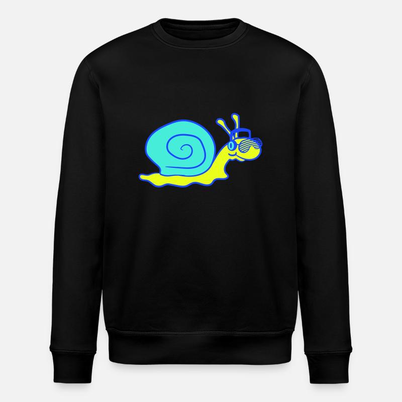 Cool DJ Escargot Mignon Shell - Sweat bio ROLLER Stanley/Stella Unisexe - noir