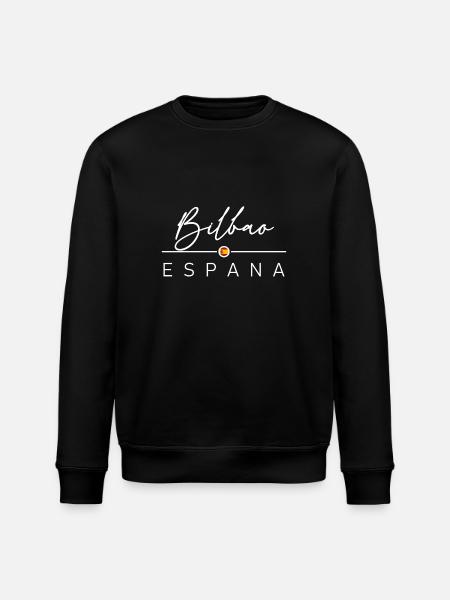 Spain - Bilbao - Spain - España - Stanley/Stella ROLLER Unisex Organic Sweatshirt - black