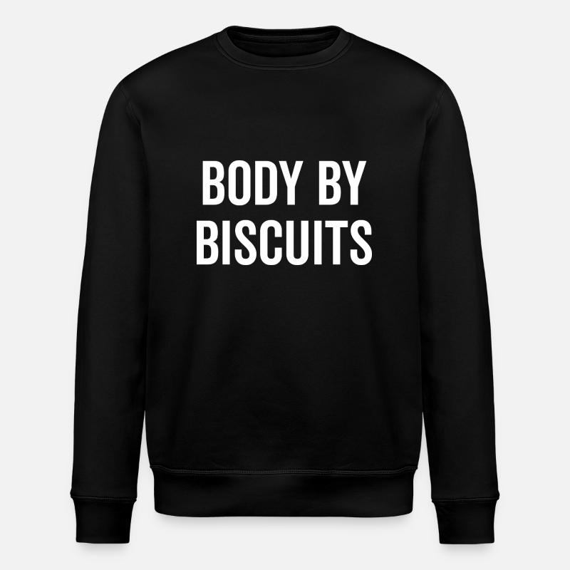 Body by Biscuits - Stanley/Stella ROLLER Unisex Organic Sweatshirt - black
