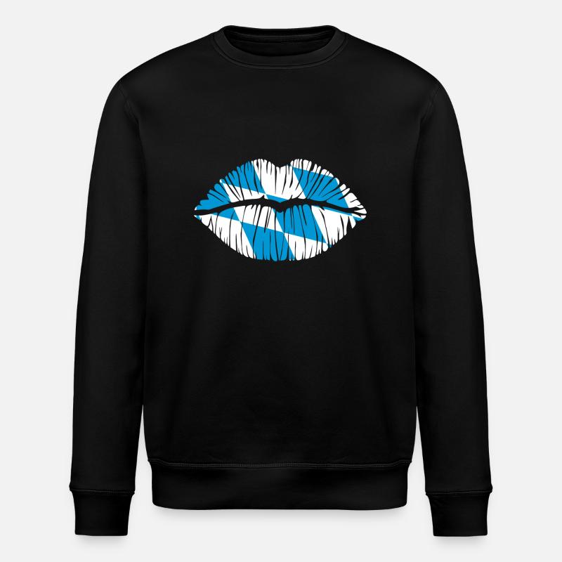 Kuss Bayern - Stanley/Stella Unisex Bio-Sweatshirt ROLLER - Schwarz
