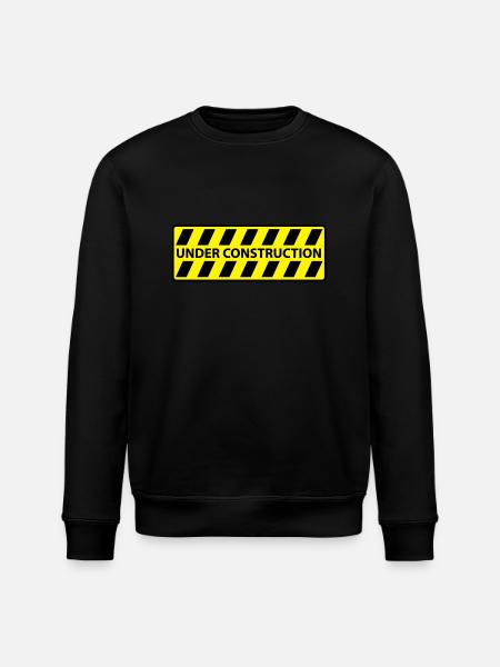 Under Construction - Stanley/Stella Unisex Bio-Sweatshirt ROLLER - Schwarz