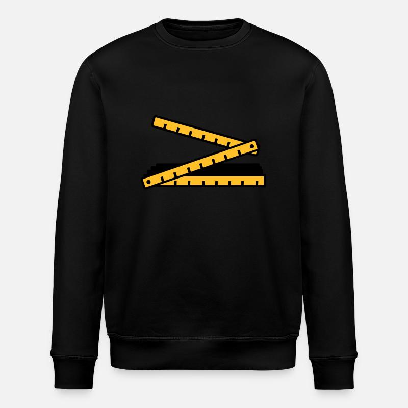 Mètre pliant - Sweat bio ROLLER Stanley/Stella Unisexe - noir