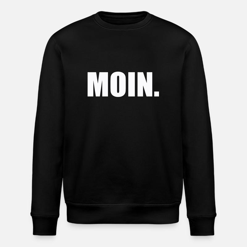 MOIN - Stanley/Stella Unisex Bio-Sweatshirt ROLLER - Schwarz