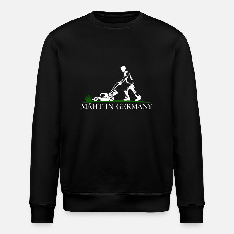 Mäht in Germany - Stanley/Stella Unisex Bio-Sweatshirt ROLLER - Schwarz