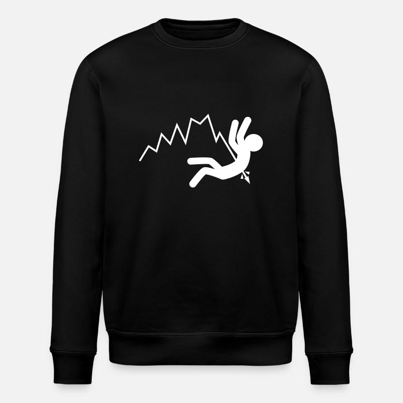 Falling prices (white) - Stanley/Stella ROLLER Unisex Organic Sweatshirt - black