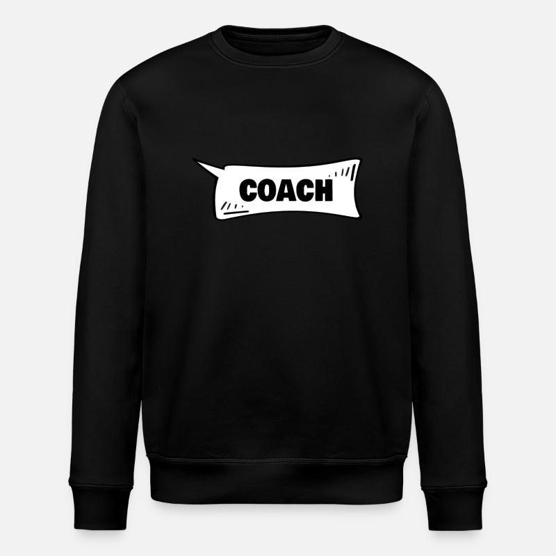 Coach - Stanley/Stella Unisex Bio-Sweatshirt ROLLER - Schwarz