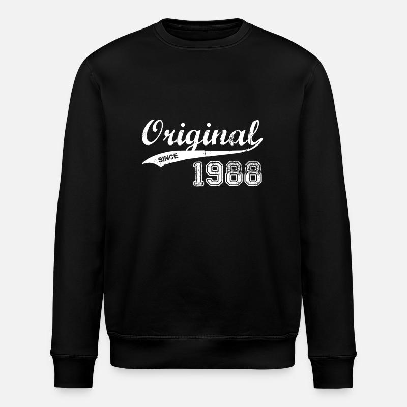1988 - Stanley/Stella Unisex Bio-Sweatshirt ROLLER - Schwarz