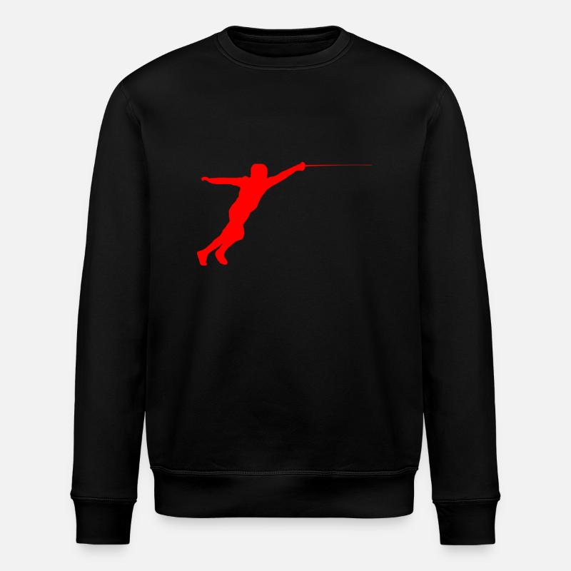 Escrime Escrime Silhouette - Sweat bio ROLLER Stanley/Stella Unisexe - noir
