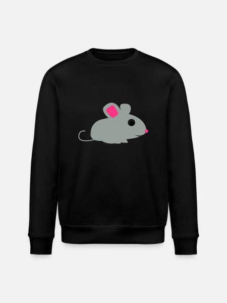 maus - Stanley/Stella Unisex Bio-Sweatshirt ROLLER - Schwarz