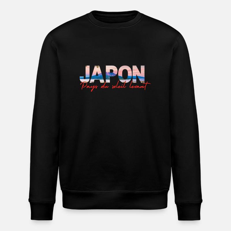 Japanisch - Stanley/Stella Unisex Bio-Sweatshirt ROLLER - Schwarz