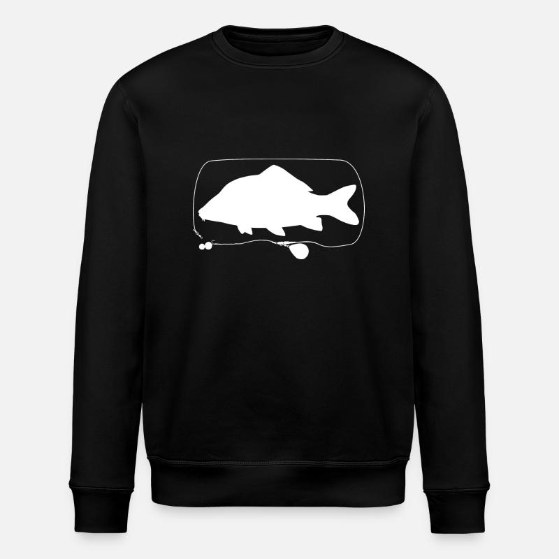 Carp - Stanley/Stella ROLLER Unisex Organic Sweatshirt - black