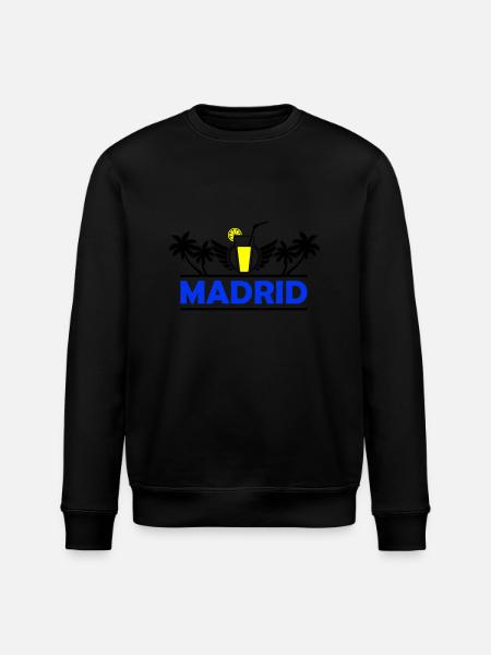 Madrid 2 - Stanley/Stella ROLLER Unisex Organic Sweatshirt - black