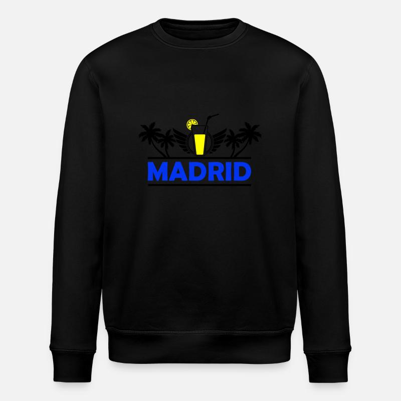 Madrid 2 - Stanley/Stella ROLLER Unisex Organic Sweatshirt - black