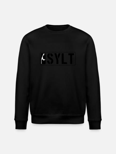 Sylt Island - Stanley/Stella ROLLER Unisex Organic Sweatshirt - black