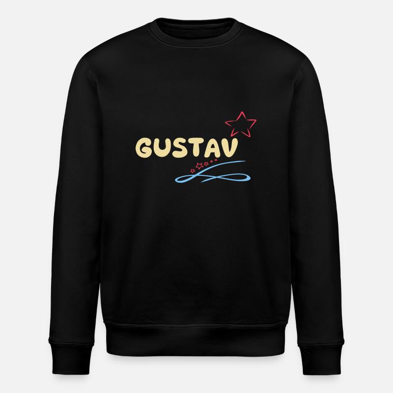 Cadeau Gustav - Sweat bio ROLLER Stanley/Stella Unisexe - noir