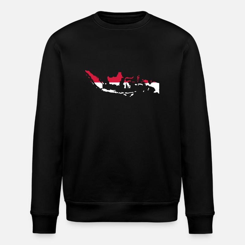 Indonesien - Stanley/Stella Unisex Bio-Sweatshirt ROLLER - Schwarz