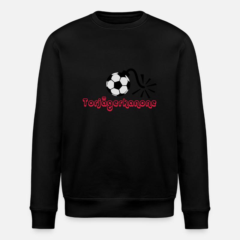 torjägerkanone - Stanley/Stella Unisex Bio-Sweatshirt ROLLER - Schwarz