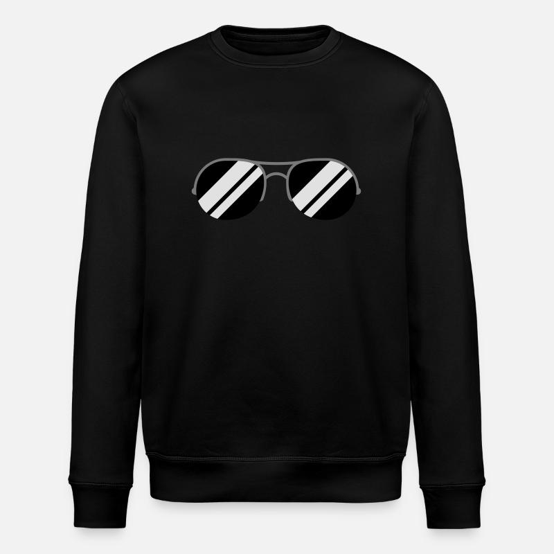 sonnenbrille_3c - Stanley/Stella Unisex Bio-Sweatshirt ROLLER - Schwarz