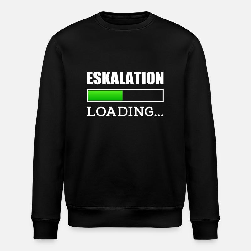Eskalation loading - Stanley/Stella Unisex Bio-Sweatshirt ROLLER - Schwarz