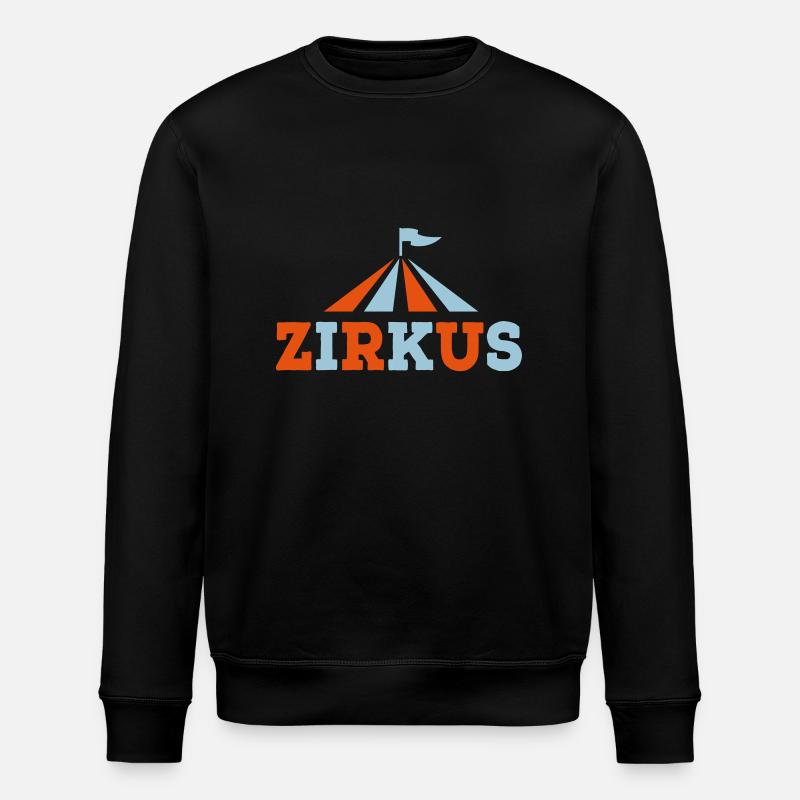 Cirque - Sweat bio ROLLER Stanley/Stella Unisexe - noir