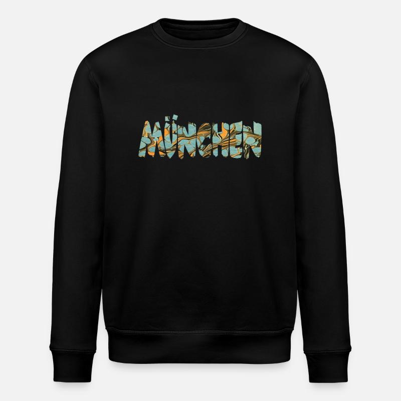 munich e 20 - Stanley/Stella ROLLER Unisex Organic Sweatshirt - black