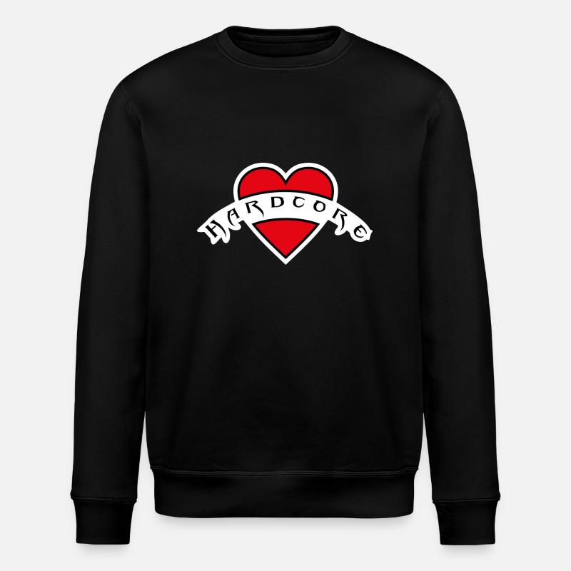 HardcoreRock - Stanley/Stella ROLLER Unisex Organic Sweatshirt - black