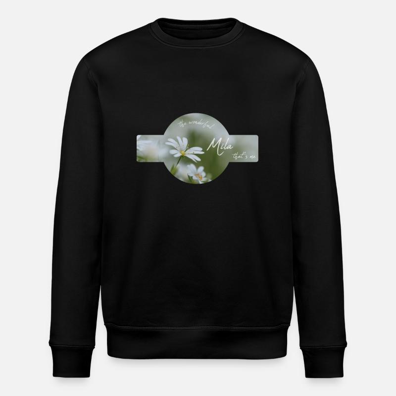Mila - Sweat bio ROLLER Stanley/Stella Unisexe - noir