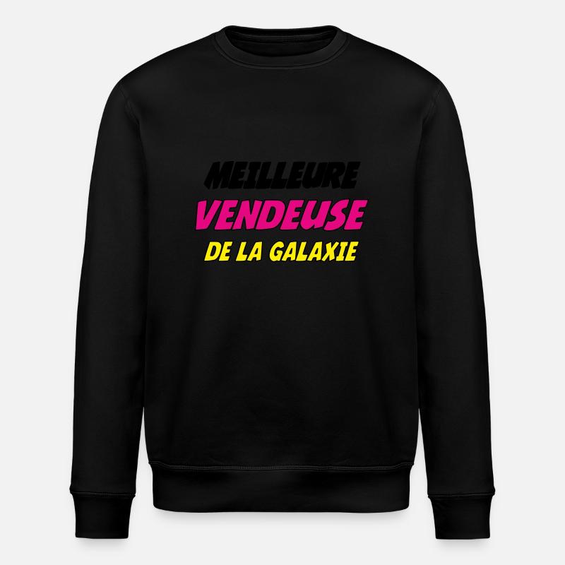 MEILLEURE VENDEUSE DE LA GALAXIE - Sweat bio ROLLER Stanley/Stella Unisexe - noir
