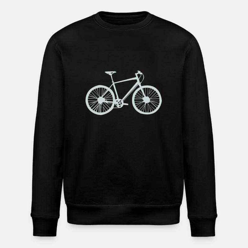 Roue de vélo - Sweat bio ROLLER Stanley/Stella Unisexe - noir