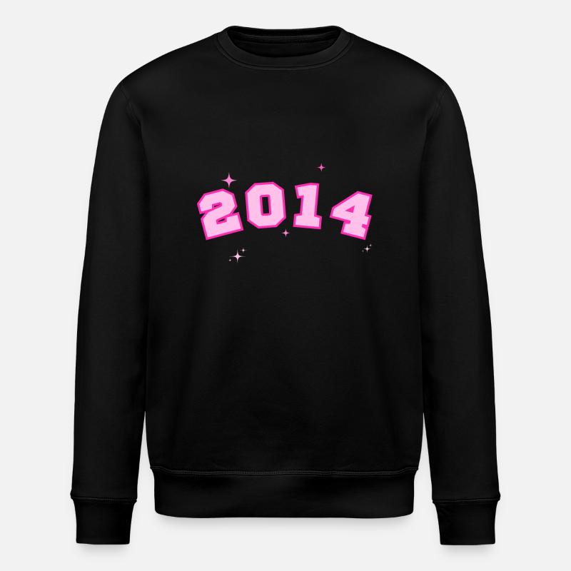 2014 Stern Rosa - Stanley/Stella Unisex Bio-Sweatshirt ROLLER - Schwarz