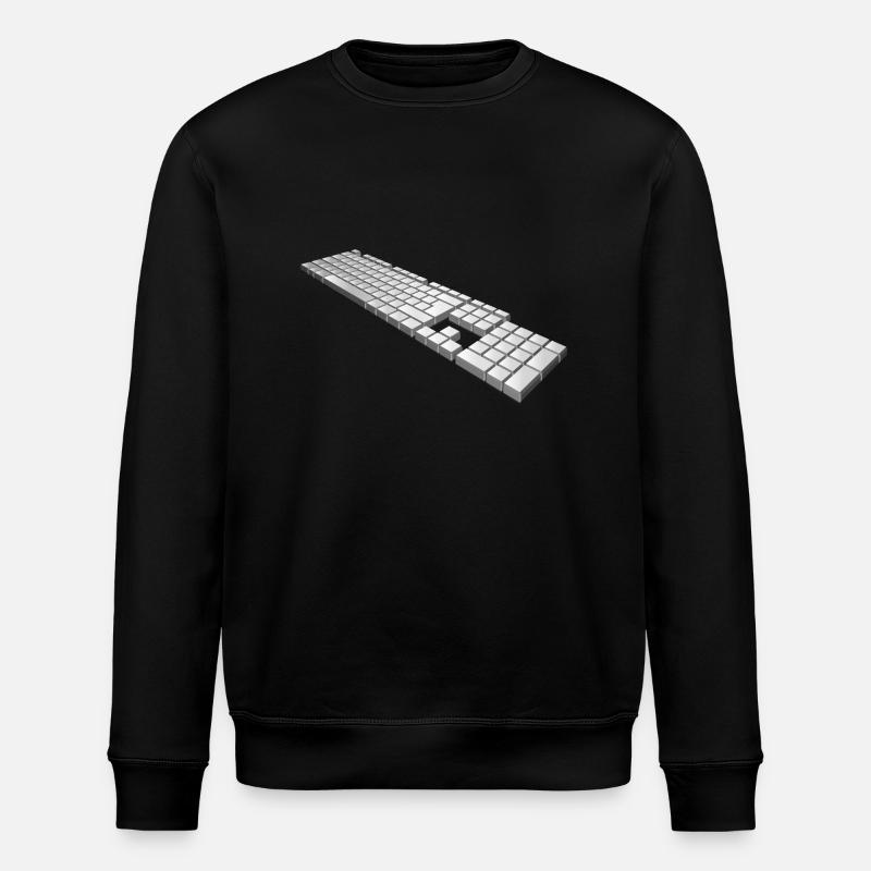 clavier - Sweat bio ROLLER Stanley/Stella Unisexe - noir