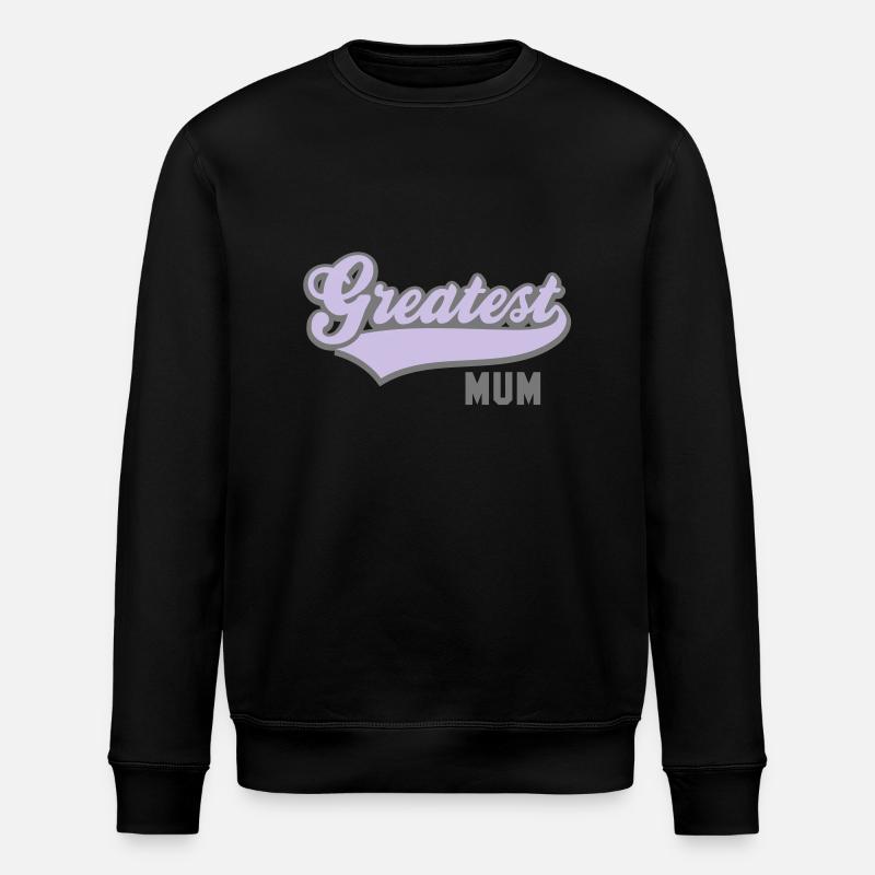 Greatest MUM 2C - Stanley/Stella Unisex Bio-Sweatshirt ROLLER - Schwarz