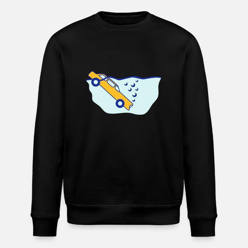 Diving Car - Sweat bio ROLLER Stanley/Stella Unisexe - noir