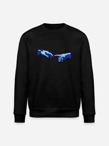 main de dieu - Sweat bio ROLLER Stanley/Stella Unisexe - noir