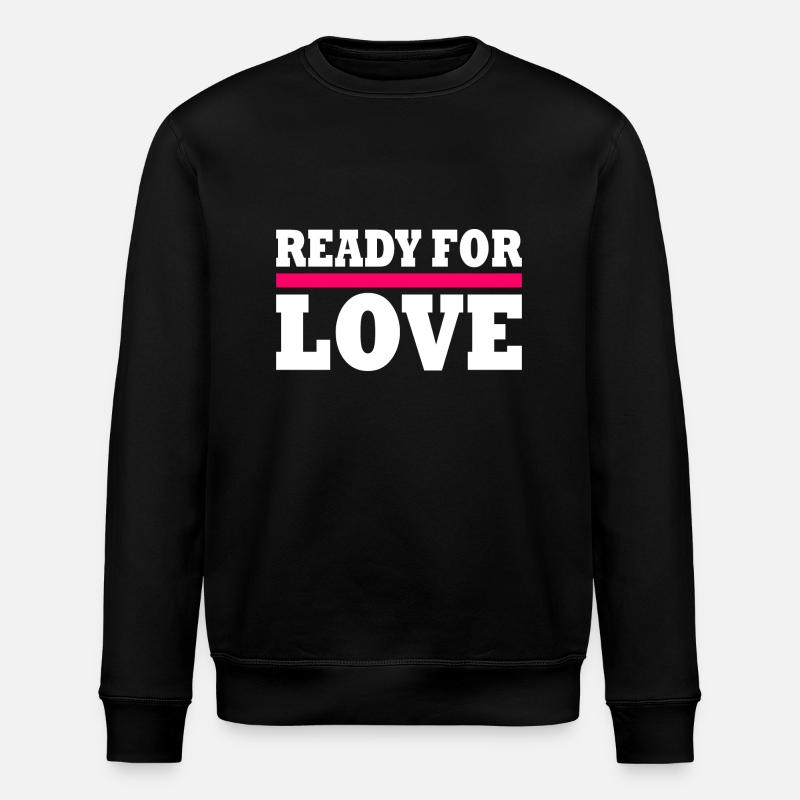 Ready for love - Sweat bio ROLLER Stanley/Stella Unisexe - noir