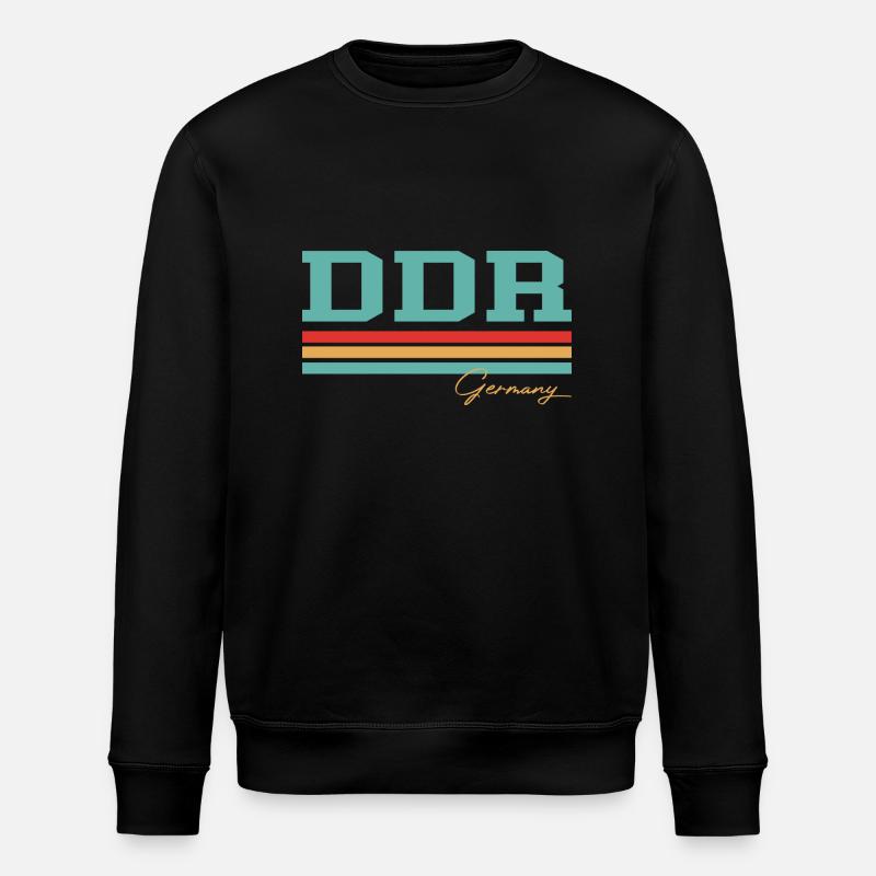 RDA Allemagne de l’Est - Sweat bio ROLLER Stanley/Stella Unisexe - noir