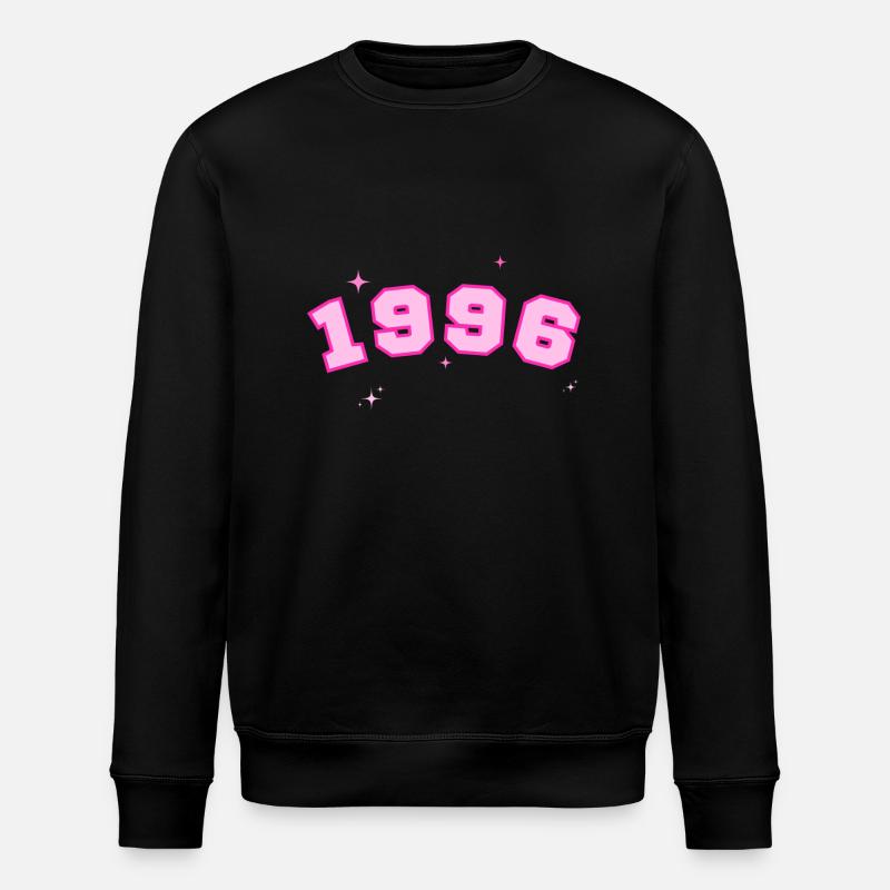 1996 rose étoile - Sweat bio ROLLER Stanley/Stella Unisexe - noir