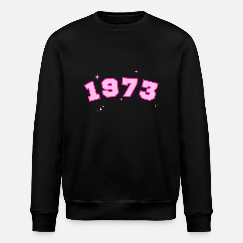 1973 Rosenstern - Stanley/Stella Unisex Bio-Sweatshirt ROLLER - Schwarz