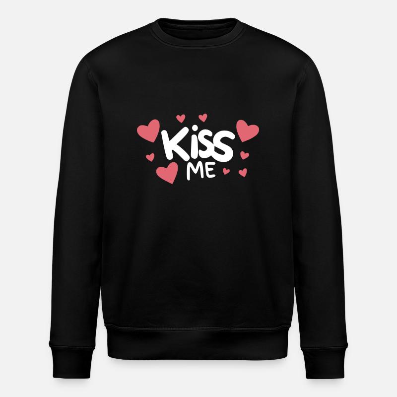 Embrasse-moi - Sweat bio ROLLER Stanley/Stella Unisexe - noir