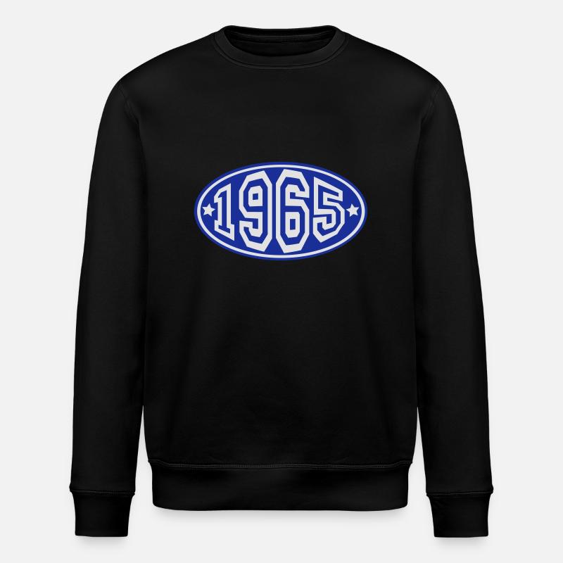 1965 - Stanley/Stella Unisex Bio-Sweatshirt ROLLER - Schwarz
