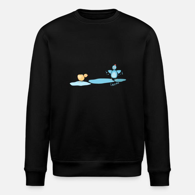 little birds - Stanley/Stella Unisex Bio-Sweatshirt ROLLER - Schwarz