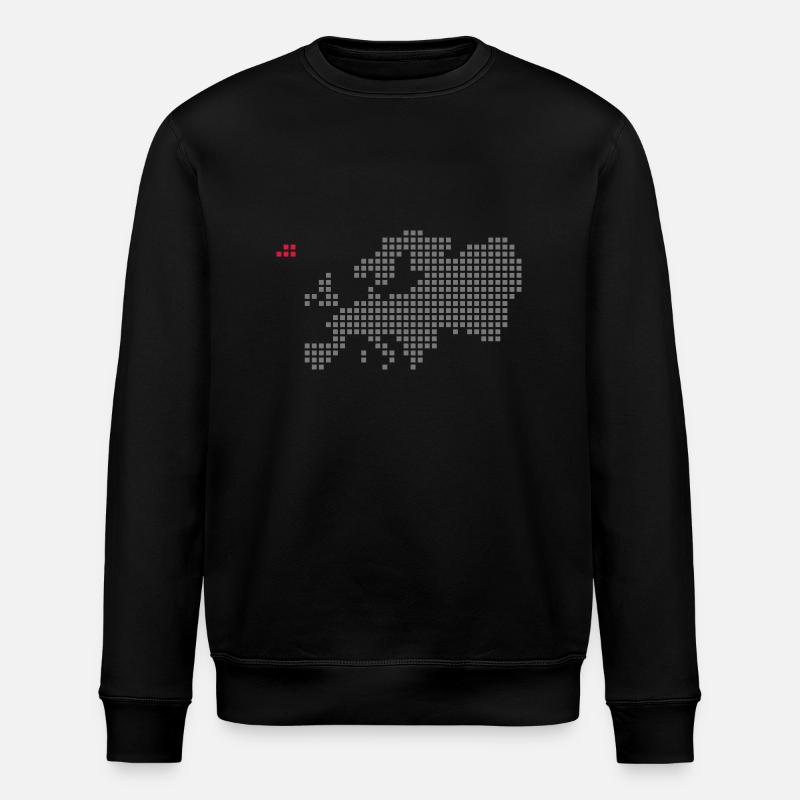 Islande - Sweat bio ROLLER Stanley/Stella Unisexe - noir
