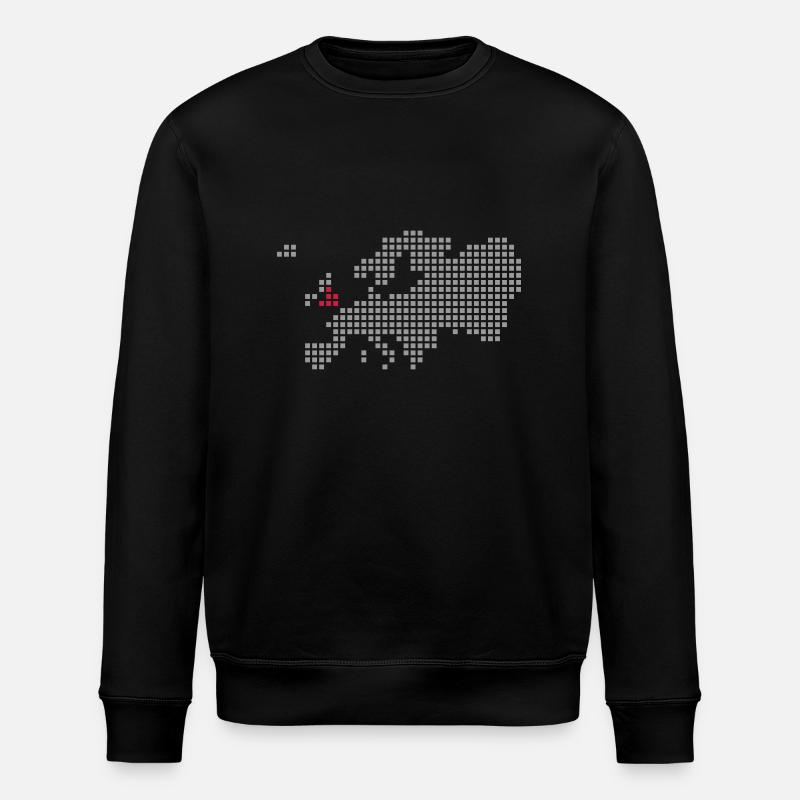 England - Stanley/Stella Unisex Bio-Sweatshirt ROLLER - Schwarz