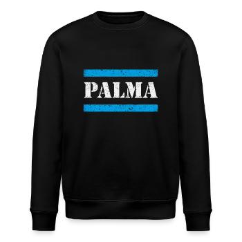 Palma - Stanley/Stella Unisex Bio-Sweatshirt ROLLER - Schwarz - Vorne - Nik (191cm)
