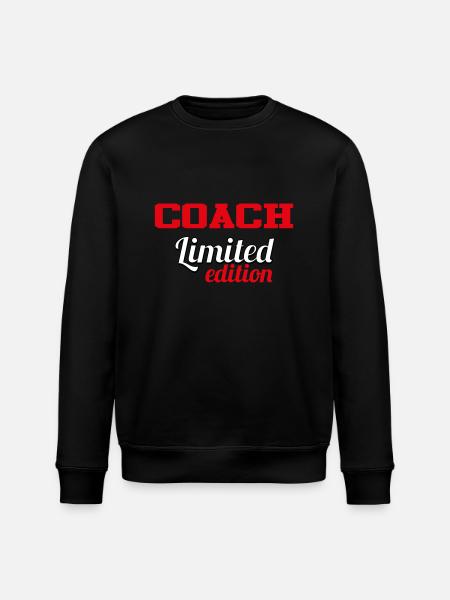 COACH LIMITIERTE AUFLAGE - Stanley/Stella Unisex Bio-Sweatshirt ROLLER - Schwarz